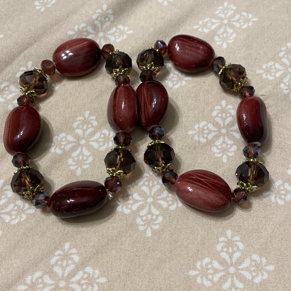 2 Stretch bracelet bundle